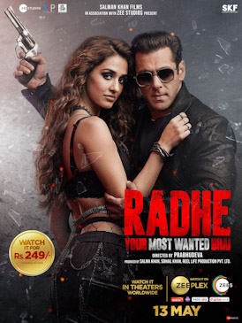 Salman Khan New Movie Radhe Your Most Wanted Bhai Ready for Release in ZeeFlex and Zee5